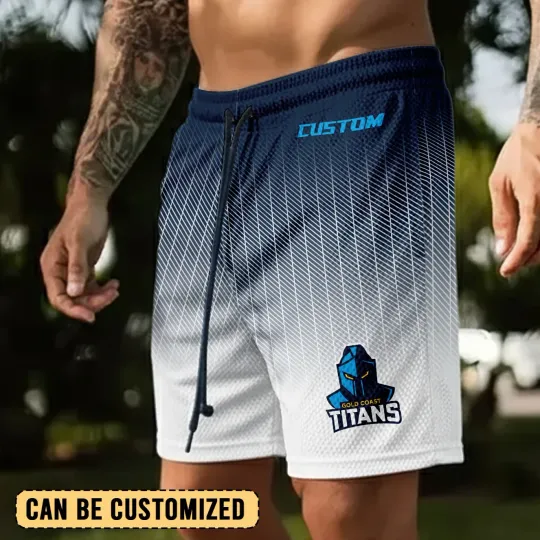 Discover Gold Coast Titans Personalized Short Pants Gift For Fans