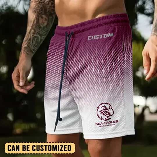 Discover Manly Warringah Sea Eagles Personalized Short Pants Gift For Fans