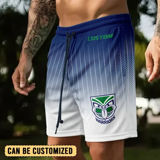 Discover New Zealand Warriors Personalized Short Pants Gift For Fans