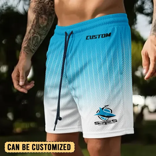 Discover Cronulla-Sutherland Sharks Personalized Short Pants Gift For Fans