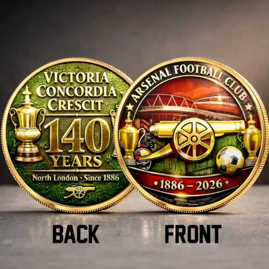 Discover Ars FC 140th Anniversary Commemorative Coin