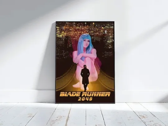 Discover Blade Runner 2049 Hand Drawn poster,