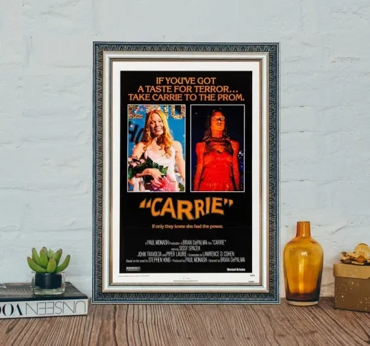 Discover Carrie (1976) Movie Poster Vintage Print