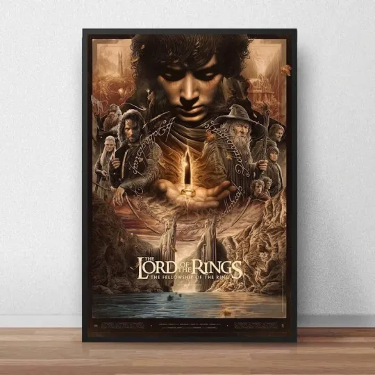 Discover The Lord of the Rings Poster, Movie Poster, Film Poster, TV Series Poster, Wall