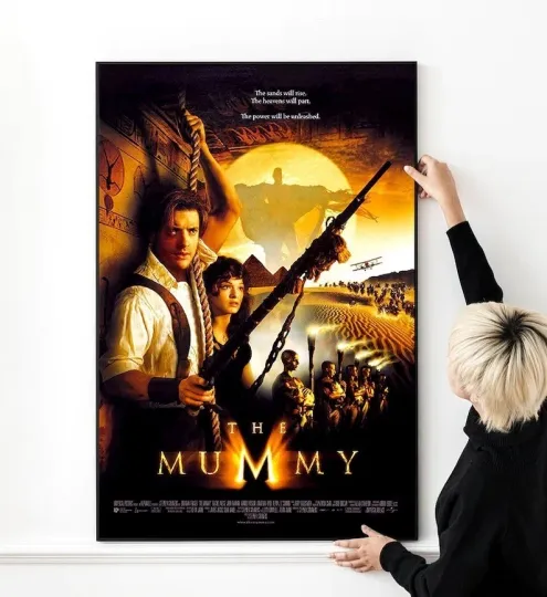 Discover The Mummy 1999 Cover Movie Poster High Quality Photo Print Wall Art