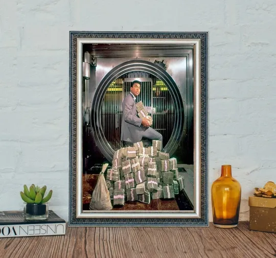 Discover Muham.mad Ali Motivational Poster