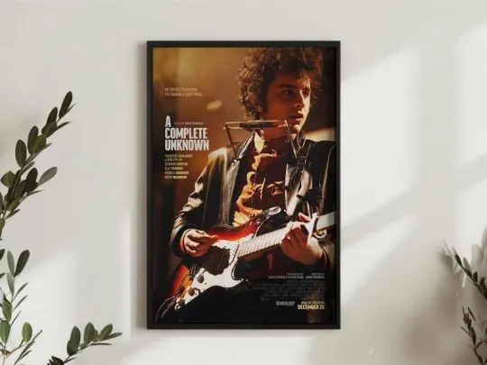 Discover A Complete Unknown Poster, Movie Poster, Vintage Poster, Art Home decoration