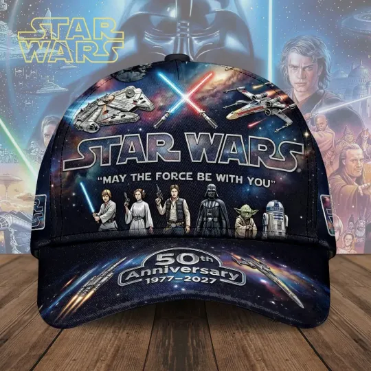 Discover Star Wars 50th Anniversary Baseball Cap