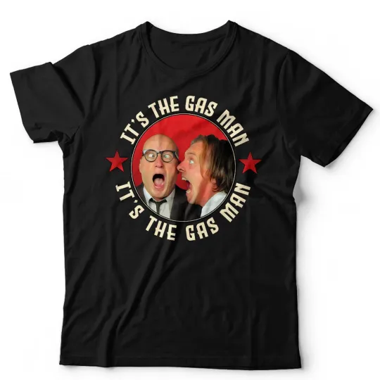 Discover Gas Man Unisex T-Shirt Rik Mayall & Ade Edmondson Design