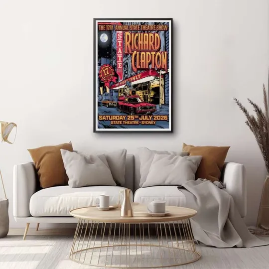 Discover Richard Clapton Sydney tour 7/25/2026 Poster