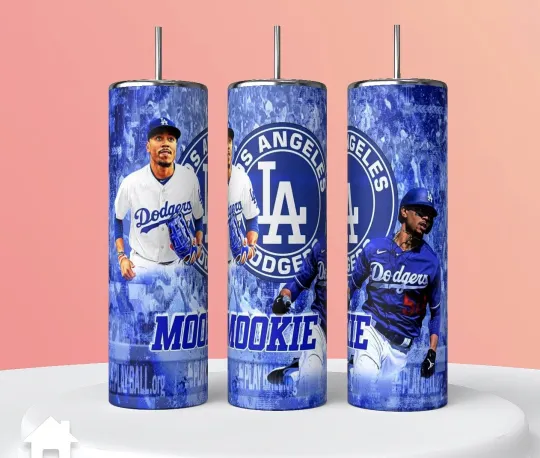 Discover Los Angeles Dodgers 20oz Tumbler with Lid and Straw