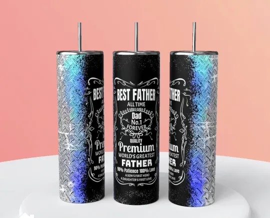 Discover Dia de los Padres 20 oz Tumbler with Lid and Straw