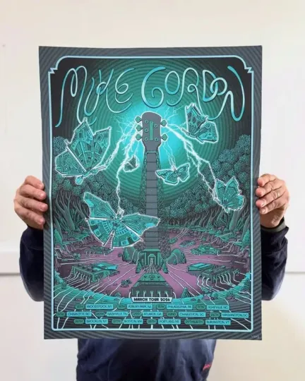Discover Mike Gordon March Tour 2026 Poster