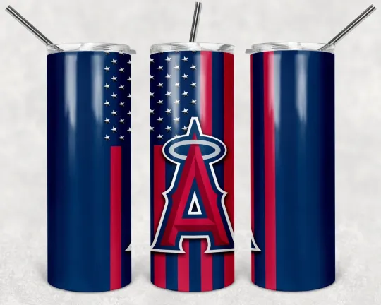 Discover Los Angeles Angels 20oz Tumbler with Lid and Straw