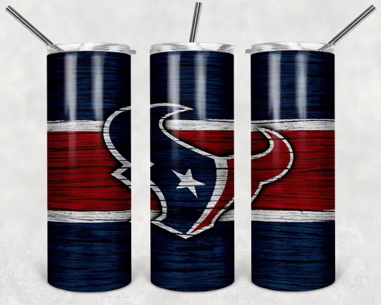 Discover Houston Texans 20oz Tumbler with Lid and Straw