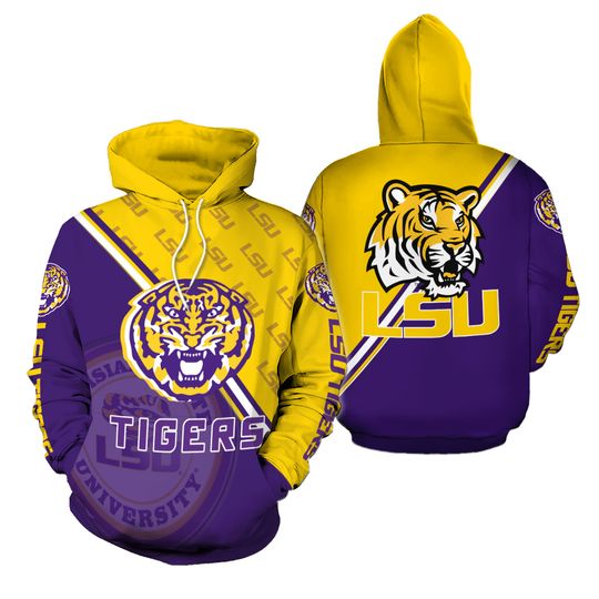 LSU Tigers 3D All Over Printed Hoodie Gift For Fan