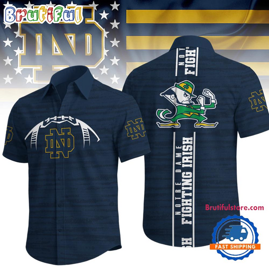 ND Fighting Irish 2026 NCAA Game Day Hawaiian Shirt