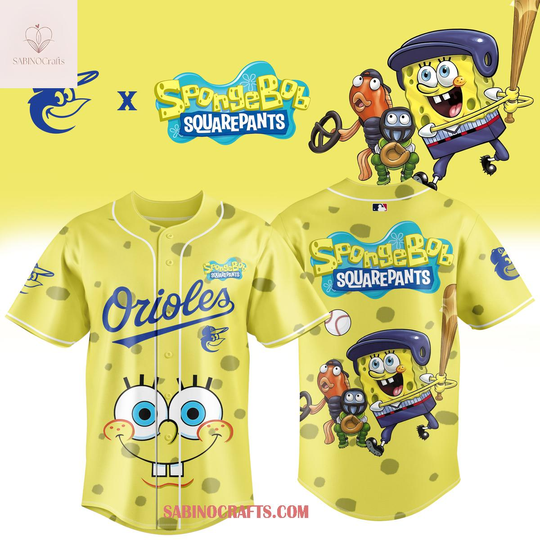 Baltimore Orioles SpongeBob SquarePants 2026 Night Game Baseball Jersey