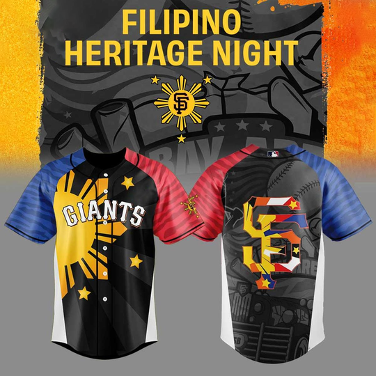 San Francisco Giants Filipino Heritage Night 2026 Baseball Jersey