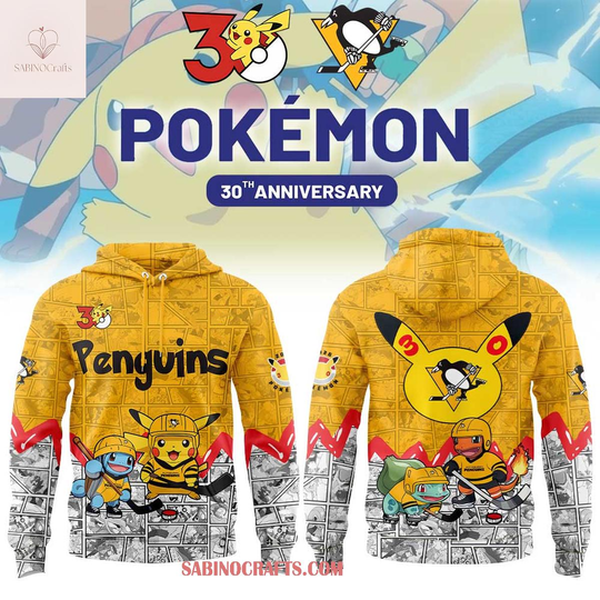 Pittsburgh Penguins PKM 30th Anniversary 2026 x NHL Hoodie