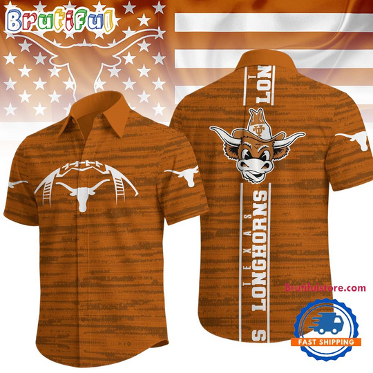 Texas Longhorns 2026 NCAA Game Day Hawaiian Shirt
