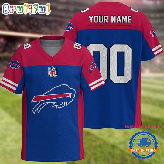 Personalized Buffalo Bills Team Football Jersey