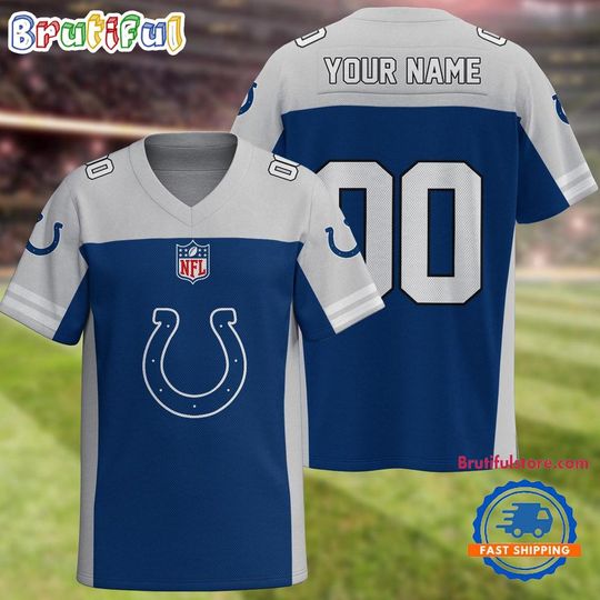 Personalized Indianapolis Colts Team Football Jersey