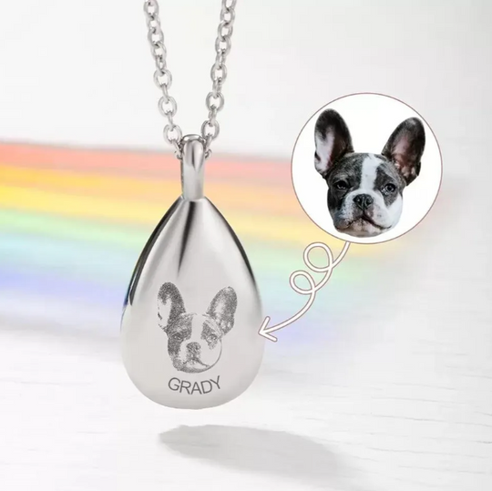 Explore Teardrop Pet Urn Necklaces