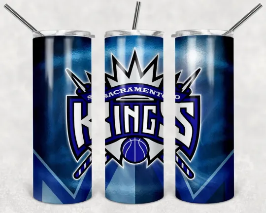 Discover Sacramento Kings 20oz Tumbler with Lid and Straw