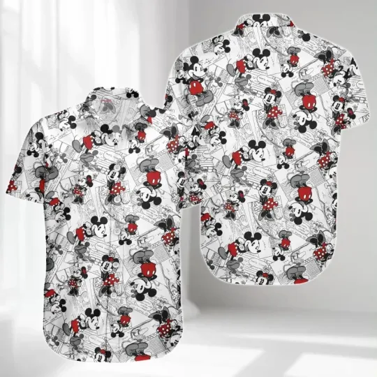 Discover Mickey Minnie Hawaiian Shirt, Disneyland Trip 2026  Hawaii Shirts Unisex Style