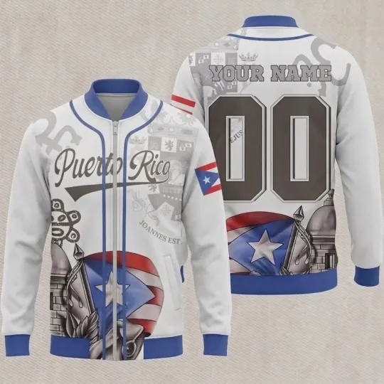 Discover Personalized Name USA Team Jacket - All Over Print Fleece Bomber Jacket