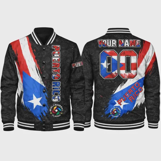 Discover Personalized Name USA Team Baseball Jacket - All Over Print Fullsize HOT