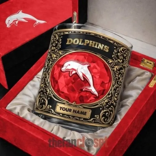 Discover Dolphins New Luxury Personalized Whiskey Glass