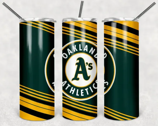 Discover Oakland Athletics 20oz Tumbler 0112
