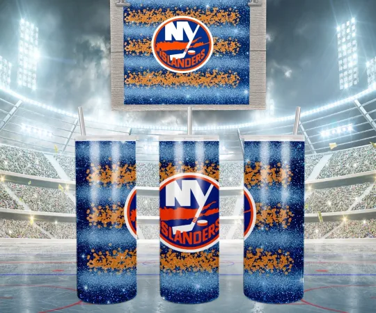 Discover New York Islanders 20oz Tumbler with Lid and Straw