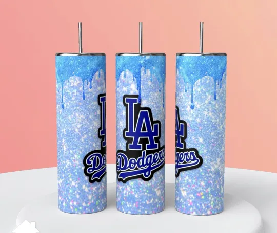 Los Angeles Dodgers 20oz Tumbler with Lid and Straw