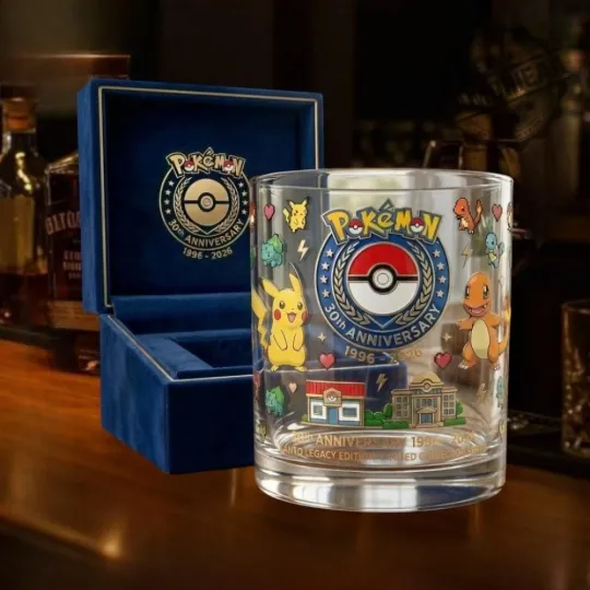 Discover [No box] Poket mons 30Th Anniversary Kanto Legacy Edition Whiskey Glass