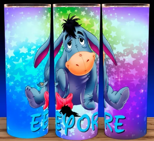Discover Eeyore Gradient Stars 20oz Tumbler with Lid and Straw