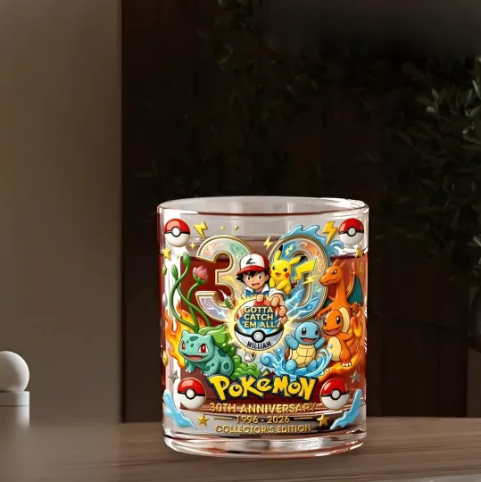 PKM 30th Anniversary 1996 2026 Collectors Edition Whiskey Glass