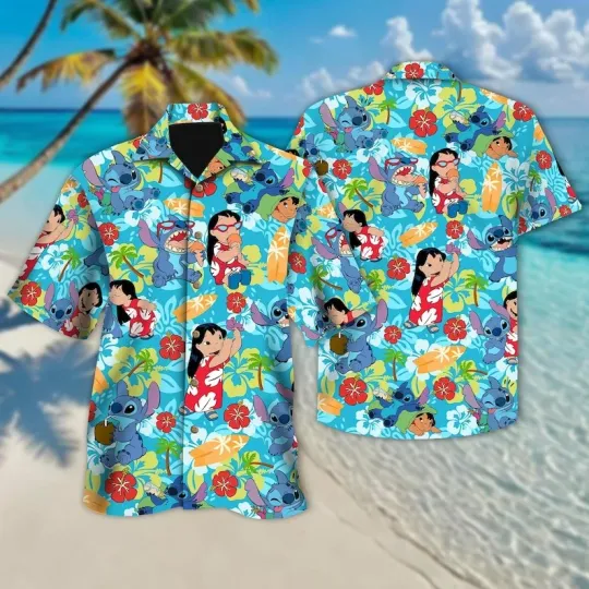 Discover Disney Lilo & Stitch Aloha Hawaii Shirt, Disney Stitch Shirt, Disneyland Shirt
