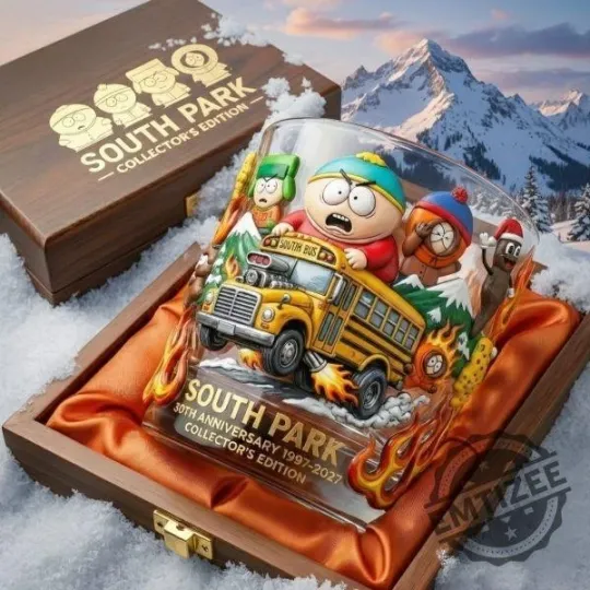 Discover South Park 30Th Anniversary Whiskey Glass
