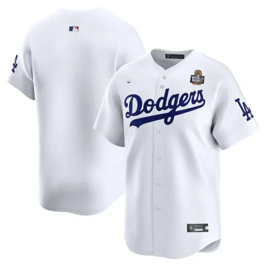 Discover Men's White 2024 World Series Home  Stitched Jersey (XS-5XL)