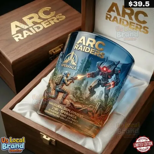Discover ARC Raiders Commemorative Whiskey Glass