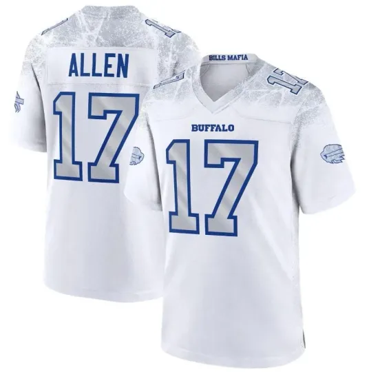 Discover Custom Adult / Youth #17 Allen White 2025 Rivalry Series Printed Jersey