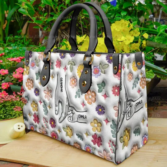 Discover Personalized Leather Handbag for Grandma and Mom