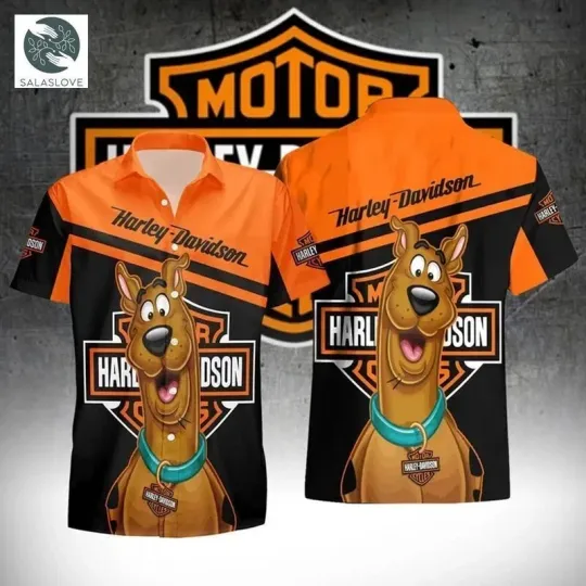 Discover Harley Racing Davidson Hawaiian Button Down Shirt