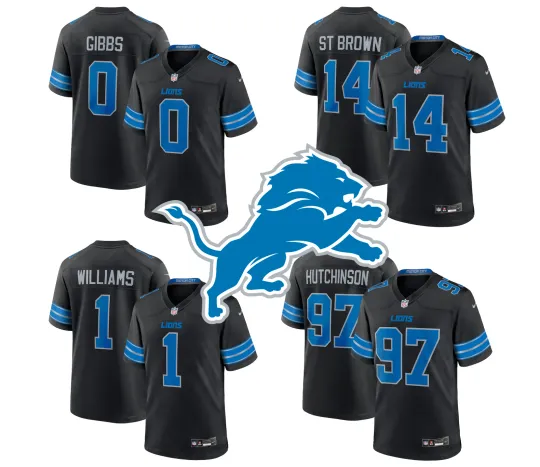 Discover Men's Lions Football Fan Jersey – 2025  Jersey