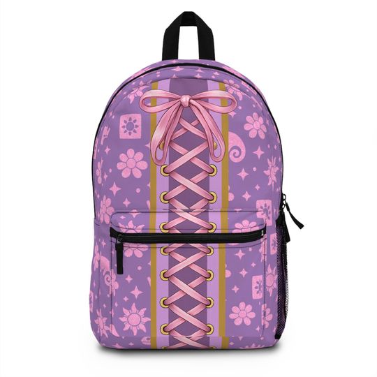 Fairytale Princess Backpack, Rapunzel Inspired Bounding Backpack