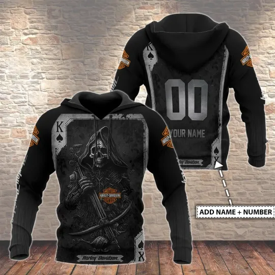 Discover Personalized Harley Racing Davidson 3D Hoodie