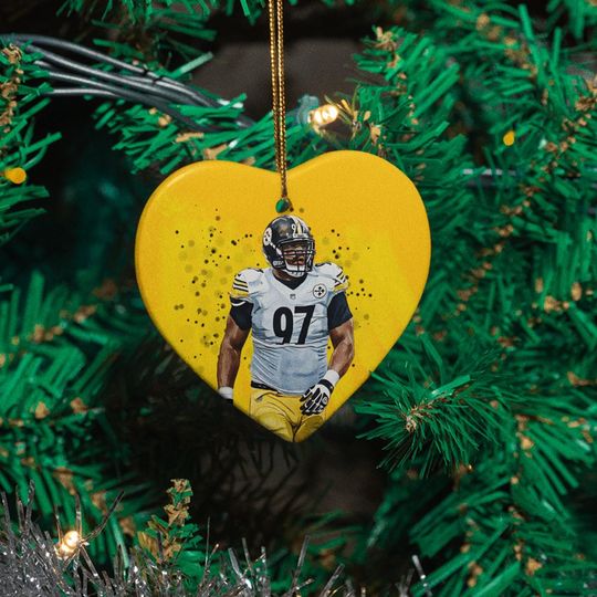 Heyward Pittsburgh Football Ornament - Personalized Ceramic Decor